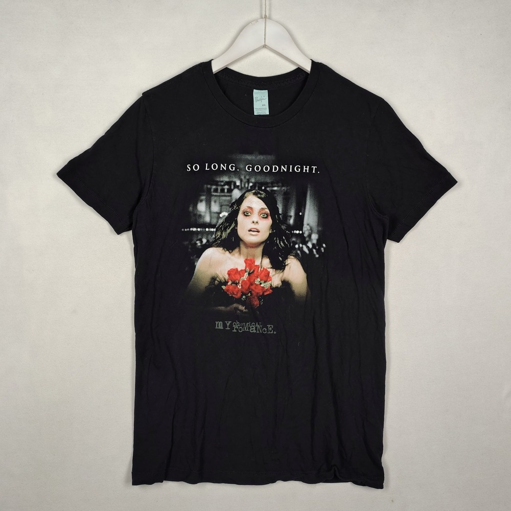 My Chemical Romance Helena So Long Goodnight Graphic T-Shirt Black Medium M